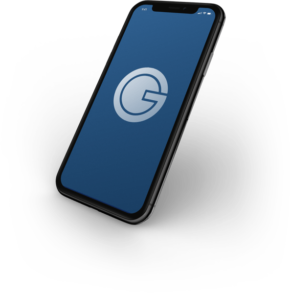 NextGear App on Angled Phone